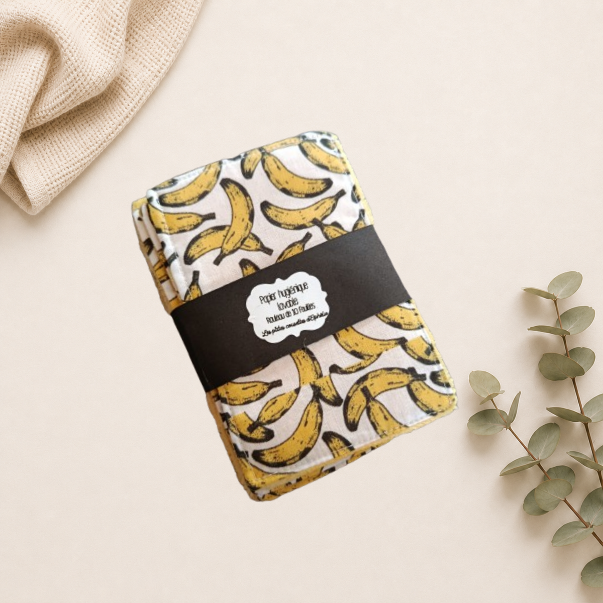 Papier toilette lavable