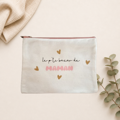 Petite pochette à message