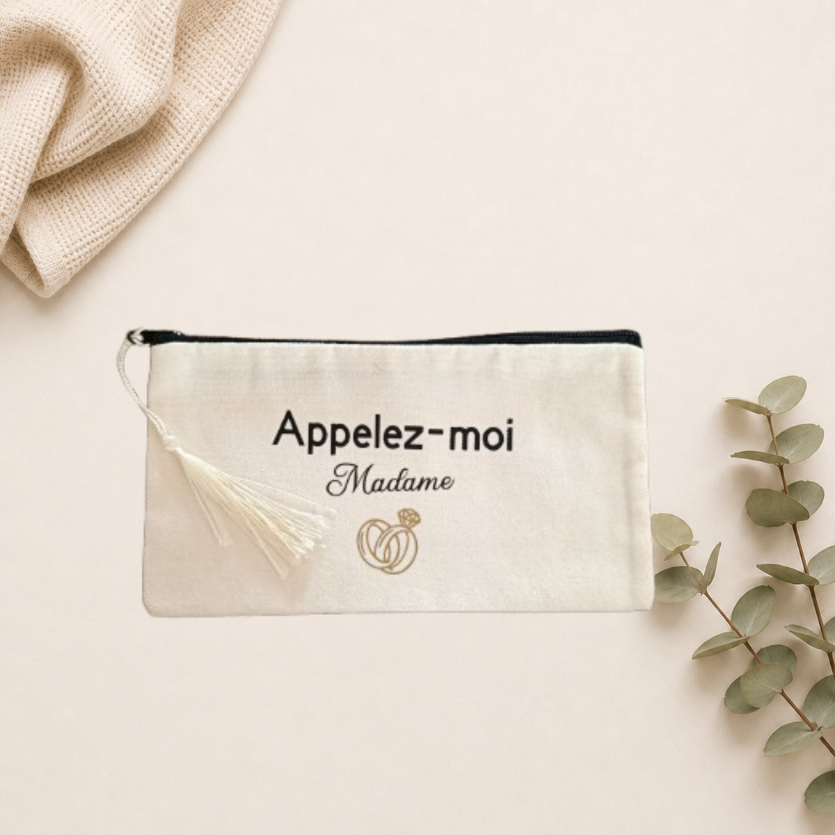 Petite pochette à message