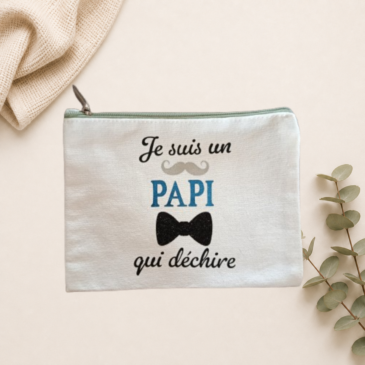 Petite pochette à message
