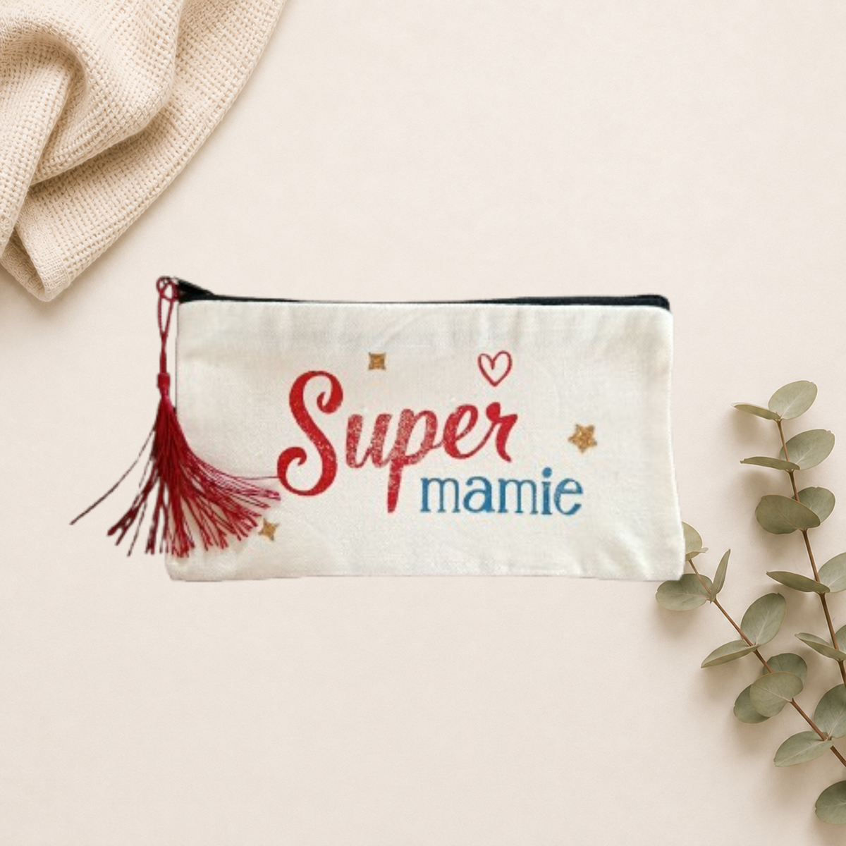 Petite pochette à message